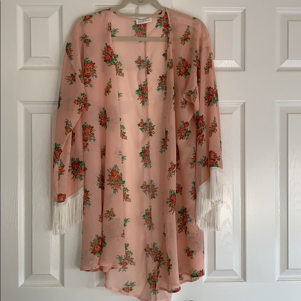 Floral kimono
